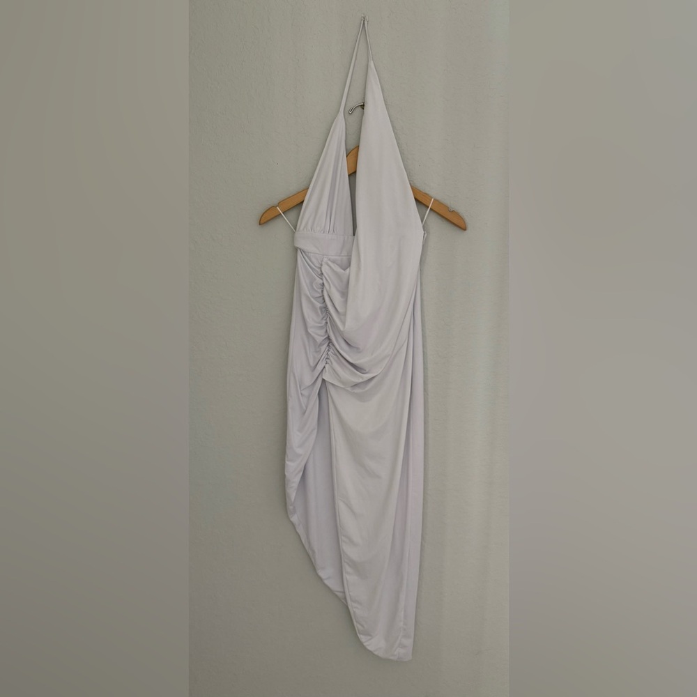 Super Down x Revolve White Sleeveless V-neck Maxi Dress Sexy Size S